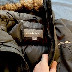 Black Eddie Bauer Winter Coat
